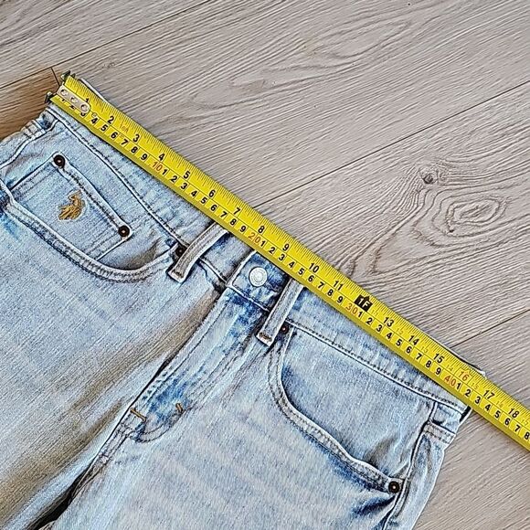 U.S. Polo Assn. Light Blue Jean Shorts - Picture 11 of 15